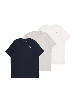 Obrázek produktu Abercrombie & Fitch Tričko námořnická modř / světle šedá / bílá