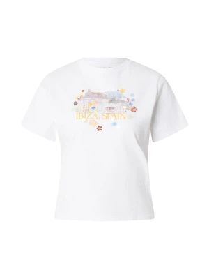 Obrázek produktu Abercrombie & Fitch Tričko ' SKIMMING IBIZA CITYSCAPE' modrá / žlutá / pink / bílá