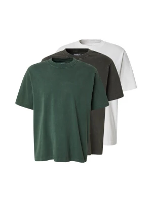 Obrázek produktu Abercrombie & Fitch Tričko tmavě hnědá / tmavě zelená / bílá