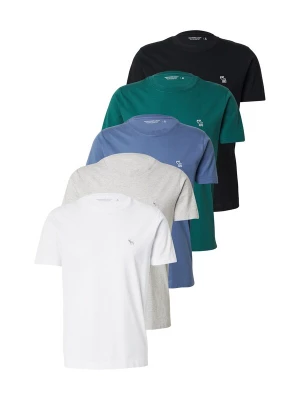 Obrázek produktu Abercrombie & Fitch Tričko tmavě modrá / světle šedá / černá / bílá