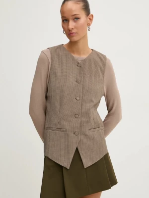 Obrázek produktu Abercrombie & Fitch Vesta Abercrombie & Fitch hnědá