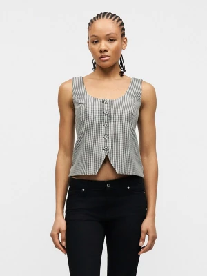 Obrázek produktu Abercrombie & Fitch Vesta šedá / tmavě šedá / černá / bílá