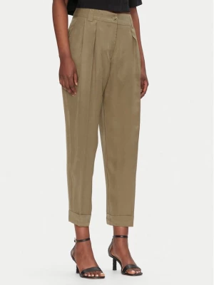 Obrázek produktu ACCESS FASHION Kalhoty z materiálu 53-5025-235 Hnědá Regular Fit