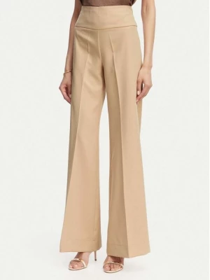 Obrázek produktu ACCESS FASHION Kalhoty z materiálu 63-5022-135 Béžová Flare Fit