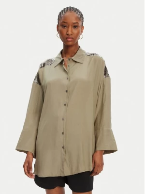 Obrázek produktu ACCESS FASHION Košile 53-7027-437 Zelená Loose Fit