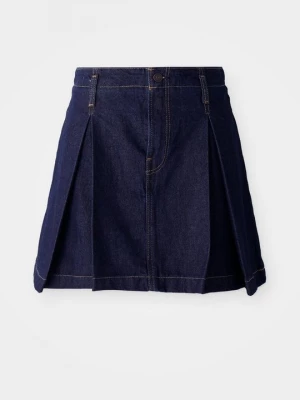 Obrázek produktu Áčková sukně Calvin Klein Jeans tmavomodrý denim