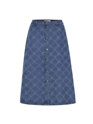 Obrázek produktu Áčková sukně Ichi modrý denim