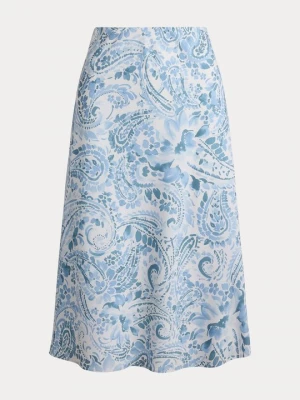 Obrázek produktu Áčková sukně Lauren Ralph Lauren světle modrá