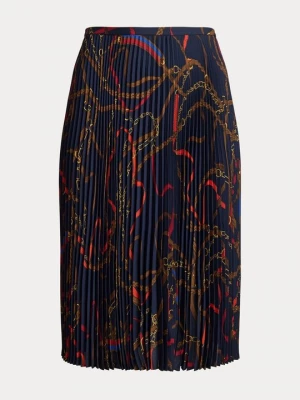 Obrázek produktu Áčková sukně Lauren Ralph Lauren tmavě modrá