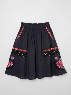 Obrázek produktu Áčková sukně Scotch & Soda tmavě modrá