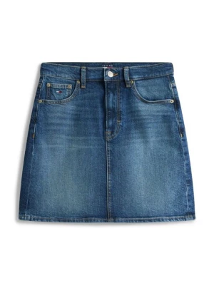 Obrázek produktu Áčková sukně Tommy Jeans tmavomodrý denim