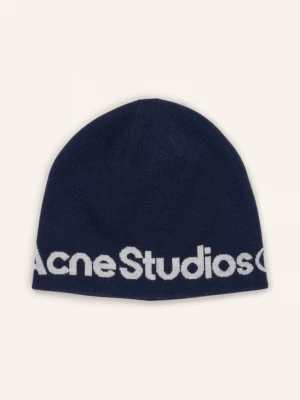Obrázek produktu Acne Studios Čepice tmavě modrá / bílá