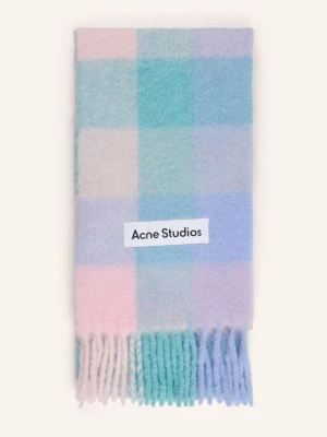 Obrázek produktu Acne Studios Šála S Alpakou tmavě modrá / růžová / tyrkysová