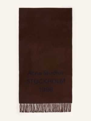 Obrázek produktu Acne Studios Šála tmavě hnědá / tmavě modrá