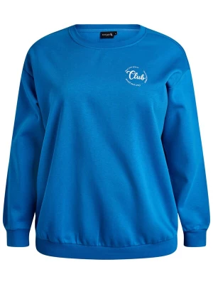 Obrázek produktu Active by Zizzi Sportovní mikina 'Cannie' modrá / bílá