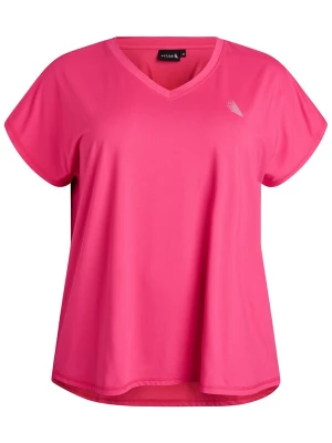 Obrázek produktu Active by Zizzi Tričko 'Basic' světle šedá / pink