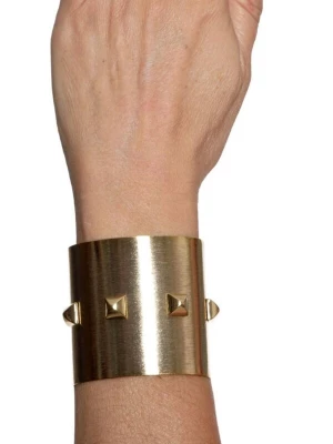Obrázek produktu Addicted2 Náramek 'Nyx Noir bracciale color oro con le borchie' zlatá