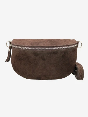 Obrázek produktu Adel Bags Ledvinka 'Suede' tmavě hnědá