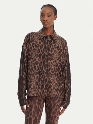 Obrázek produktu adidas Bunda pro přechodné období Seasonal Essentials Leopard Print JZ0297 Hnědá Loose Fit