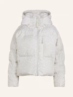 Obrázek produktu Adidas By Stella Mccartney Prošívaná Bunda Adidas By Stella Mccartney Šortky Padded Printed S Odnímatelnou Kapucí bílá / krémová