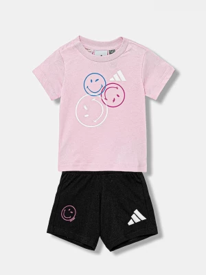 Obrázek produktu adidas Dětská bavlněná souprava adidas růžová