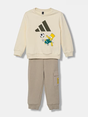 Obrázek produktu adidas Dětská tepláková souprava béžová