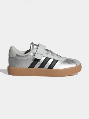 Obrázek produktu adidas Dětské kožené tenisky adidas VL COURT 3.0 stříbrná