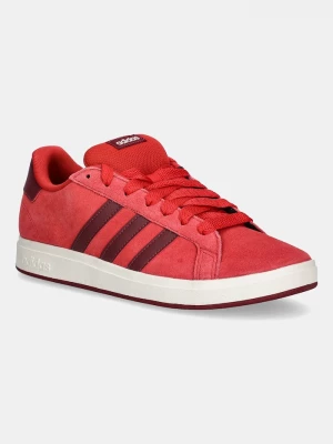 Obrázek produktu adidas Dětské semišové tenisky adidas GRAND COURT 00s červená