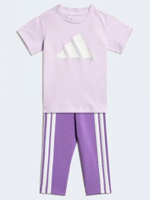 Obrázek produktu adidas dětský set s bavlnou fialová