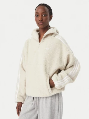 Obrázek produktu adidas Fleecová mikina Adiluna Season 2 X Jennie LD4967 Světle hnědá Loose Fit