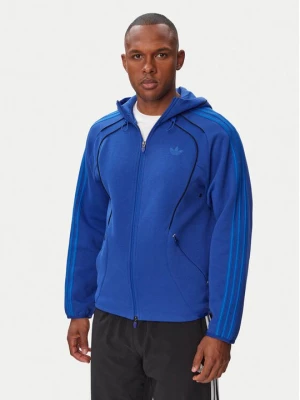 Obrázek produktu adidas Fleecová mikina Spacer Teamgeist 26 Cutline Fullzip Hoodie KW0887 Modrá Regular Fit