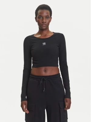 Obrázek produktu adidas Halenka Essentials Ribbed IW5725 Černá Slim Fit