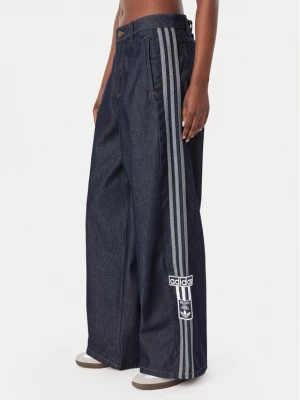 Obrázek produktu adidas Jeansy Adibreak Mid Rise Wide Leg Denim Pant KT2650 Modrá Wide Leg