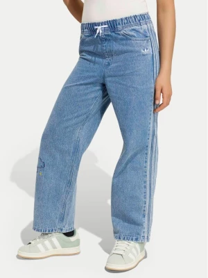 Obrázek produktu adidas Jeansy Adidas Care Bears Loose Denim Pants KU8337 Modrá Regular Fit