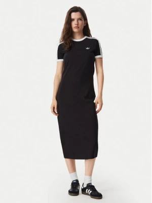 Obrázek produktu adidas Každodenní šaty 3 Stripes KD7978 Černá Slim Fit