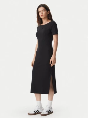 Obrázek produktu adidas Každodenní šaty Adidas Kit Small Logo Rib Dress KF2434 Černá Slim Fit