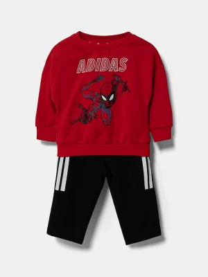 Obrázek produktu adidas Kojenecká tepláková souprava adidas MRVL červená