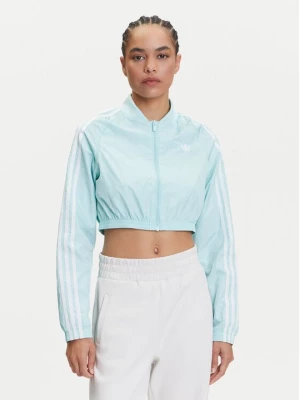Obrázek produktu adidas Mikina adicolor Teamgeist JD0267 Tyrkysová Slim Fit