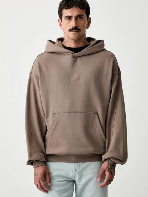 Obrázek produktu adidas mikina kapucí pánská bavlněná hnědá