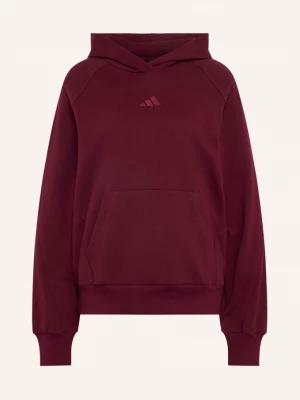 Obrázek produktu Adidas Mikina S Kapucí Kit tmavě červená