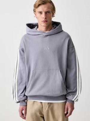 Obrázek produktu adidas mikina s kapucí pánská bavlněná fialová