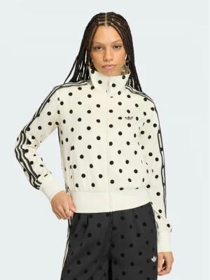 Obrázek produktu adidas Mikina Satin Polka Dots Tt Track Top KV1165 Krémová Regular Fit