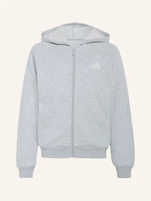 Obrázek produktu Adidas Mikina Seasonals Collegiate Typography Full Zip světle šedá / velbloudí / bílá