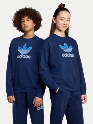 Obrázek produktu adidas Mikina Trefoil JV8572 Tmavomodrá Loose Fit