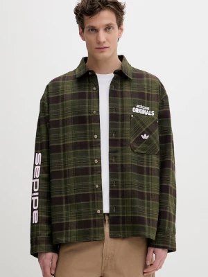 Obrázek produktu adidas Originals Bavlněná košile adidas Originals zelená