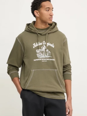 Obrázek produktu adidas Originals Bavlněná mikina adidas Originals Wabash zelená