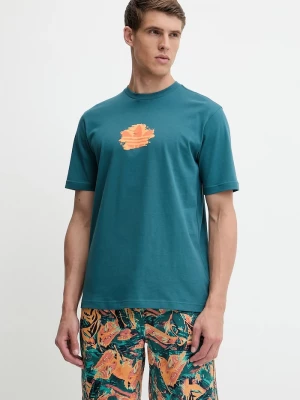 Obrázek produktu adidas Originals Bavlněné tričko adidas Originals Graphic Tee tyrkysová