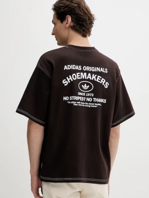 Obrázek produktu adidas Originals Bavlněné tričko adidas Originals hnědá