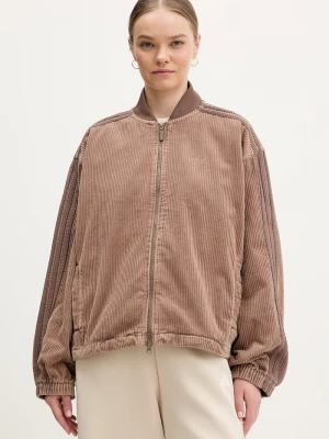 Obrázek produktu adidas Originals bunda dámská manšestrová hnědá