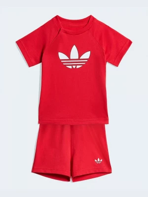 Obrázek produktu adidas Originals Dětská bavlněná souprava adidas Originals červená